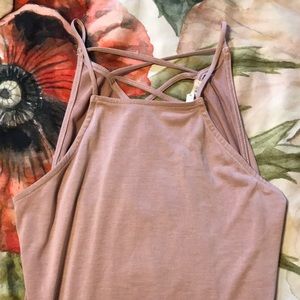 Criss cross back top